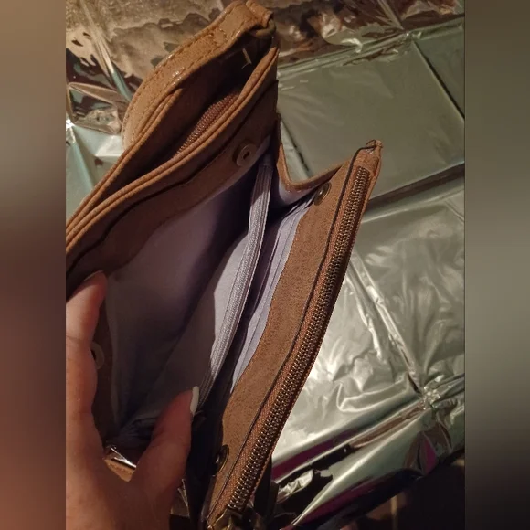 boho laser cut organizer purse - Picture 4 of 8